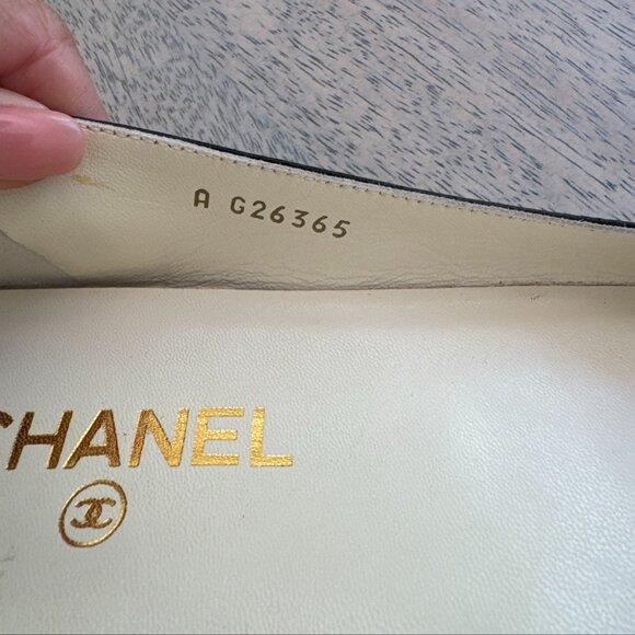 Chanel Lambskin Cap Toe Ballet Flat - Picture 7 of 12